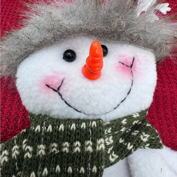 3D Mr Snowman Christmas Stocking - Picture 2 of 2